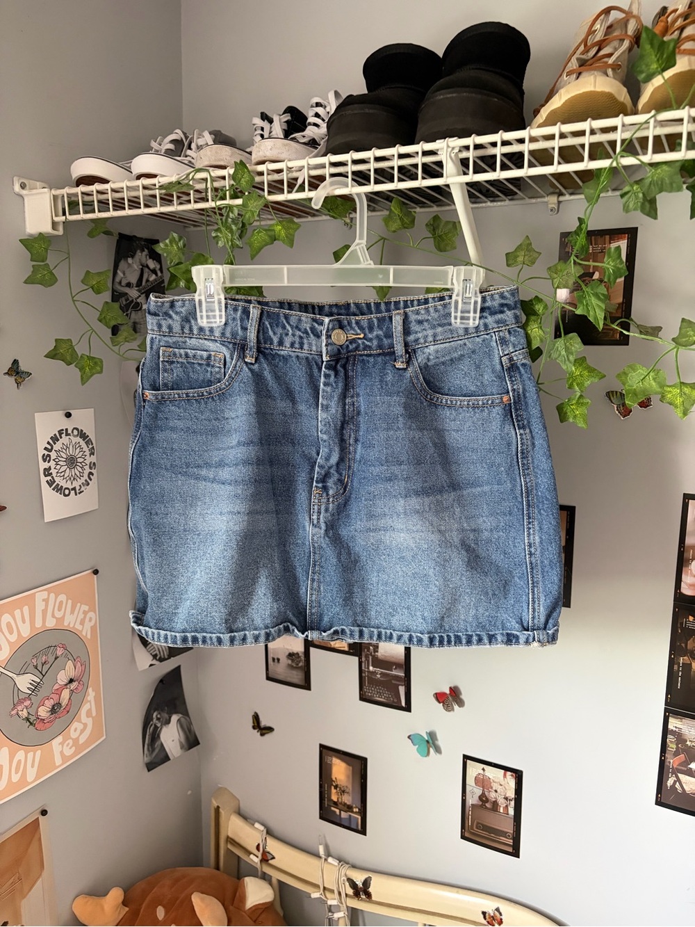 Shein Jean Skirt